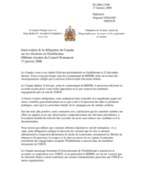 Statement by the Delegation of Canada on the presidential elections in Uzbekistan (fr)