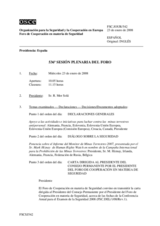 Journal of the 536th Plenary Meeting of the Forum for Security Co-operation (es)