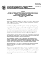 Statement by the Delegation of Armenia on Draft UN General Assembly Resolution on "Protracted Conflicts in GUAM Area and Their Implications for International Peace, Security and Development"
