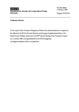Statement by the Delegation of Belarus in response to the Address by Benita Ferrero-Waldner, European Commissioner for External Relations and European Neighbourhood Policy (ru)