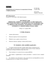 Permanent Council Decision No. 606 (it)