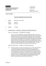 Journal of the 704th Plenary Meeting of the Permanent Council (de)