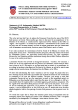 Statement by the Delegation of Croatia on the subject of the closure of the Mission in Croatia and the replacement of the Mission by an OSCE Office in Zagreb Statement by the Delegation of Croatia on the subject of the closure of the Mission in Croatia and the replacement of the Mission by an OSCE Office in Zagreb