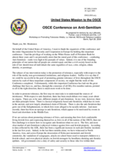 Statement by Jay Lefkowitz, Partner, Law of Kirkland and Ellis, US