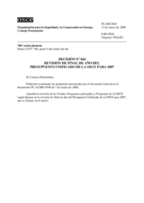 Permanent Council Decision No. 844 (es)