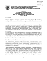 Statement by the Delegation of Armenia on the presidential elections in Armenia on 19 February 2008