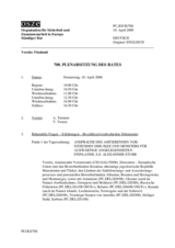 Journal of the 708th Plenary Meeting of the Permanent Council (de)