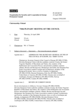 Journal of the 710th Plenary Meeting of the Permanent Council