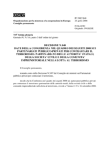 Permanent Council Decision No. 847 (it)