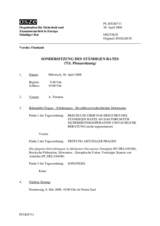 Journal of the 711th Special Plenary Meeting of the Permanent Council (de)