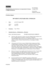 Journal of the 505th Plenary Meeting of the Permanent Council (it)