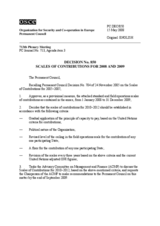 Permanent Council Decision No. 850