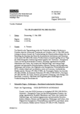 Journal of the 713th Plenary Meeting of the Permanent Council (de)