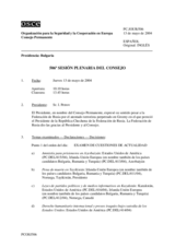 Journal of the 506th Plenary Meeting of the Permanent Council (es)