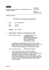 Journal of the 715th Plenary Meeting of the Permanent Council (it)