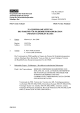 Journal of the 32nd Special Joint Meeting of the Forum for Security Co-operation and the Permanent Council (de)