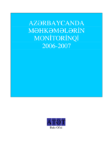 Trial Monitoring in Azerbaijan 2006-07 (az)