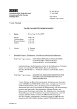Journal of the 716th Plenary Meeting of the Permanent Council (de)