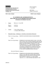 Journal of the 35th Special Joint Meeting of the Forum for Security Co-operation and the Permanent Council (de)