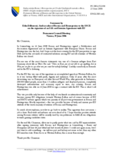 Statement by the Delegation of Bosnia and Herzegovina on the signature of an SAA and Interim Agreement with Bosnia and Herzegovina