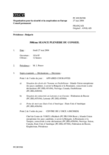 Journal of the 508th Plenary Meeting of the Permanent Council (fr)