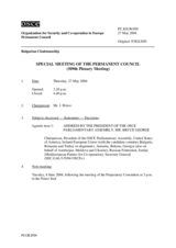 Journal of the 509th Special Plenary Meeting of the Permanent Council