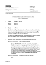 Journal of the 721st Special Plenary Meeting of the Permanent Council (de)