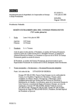 Journal of the 721st Special Plenary Meeting of the Permanent Council (es)