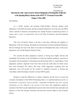 Statement by Amb. Janez Lenarčič, Head of Delegation of the Republic of Slovenia Statement by Amb. Janez Lenarčič, Head of Delegation of the Republic of Slovenia