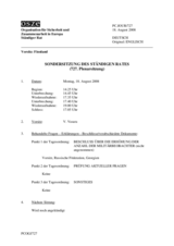 Journal of the 727th Special Plenary Meeting of the Permanent Council (de)