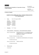 Journal of the 727th Special Plenary Meeting of the Permanent Council (es)