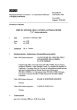 Journal of the 731st Special Plenary Meeting of the Permanent Council (it)