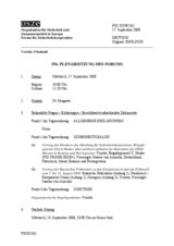 Journal of the 556th Plenary Meeting of the Forum for Security Co-operation (de)