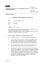 Journal of the 733rd Plenary Meeting of the Permanent Council (it)