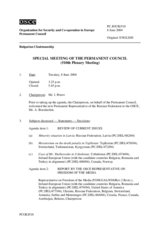 Journal of the 510th Special Plenary Meeting of the Permanent Council