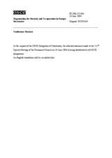 Statement by the Delegation of Uzbekistan on demining of state borders