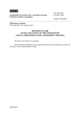 Forum for Security Co-operation Decision No. 9/08