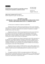 Forum for Security Co-operation Decision No. 10/08 (fr)
