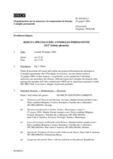 Journal of the 512th Special Plenary Meeting of the Permanent Council/Corrected reissue (it)