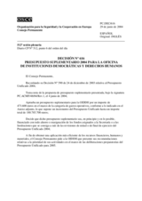 Permanent Council Decision No. 616 (es)