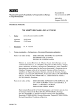 Journal of the 738th Plenary Meeting of the Permanent Council (es)