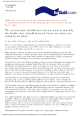 Session 4 - Contribution by David Gall from the "haGalil" webmagazine