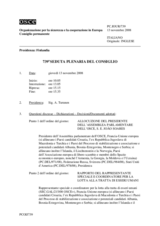 Journal of the 739th Plenary Meeting of the Permanent Council (it)