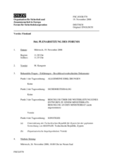 Journal of the 564th Plenary Meeting of the Forum for Security Co-operation (de)