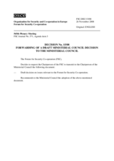 Forum for Security Co-operation Decision No. 15/08