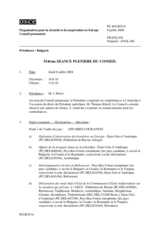 Journal of the 514th Plenary Meeting of the Permanent Council (fr)