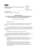 Permanent Council Decision No. 620 (it)