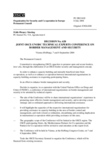 Permanent Council Decision No. 620