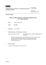 Journal of the 515th Special Meeting of the Permanent Council (it)