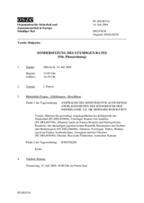 Journal of the 516th Special Meeting of the Permanent Council (de)